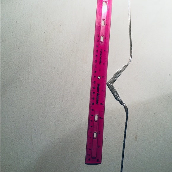 Dainty ANDANTE silver necklace - Picture 3 of 4